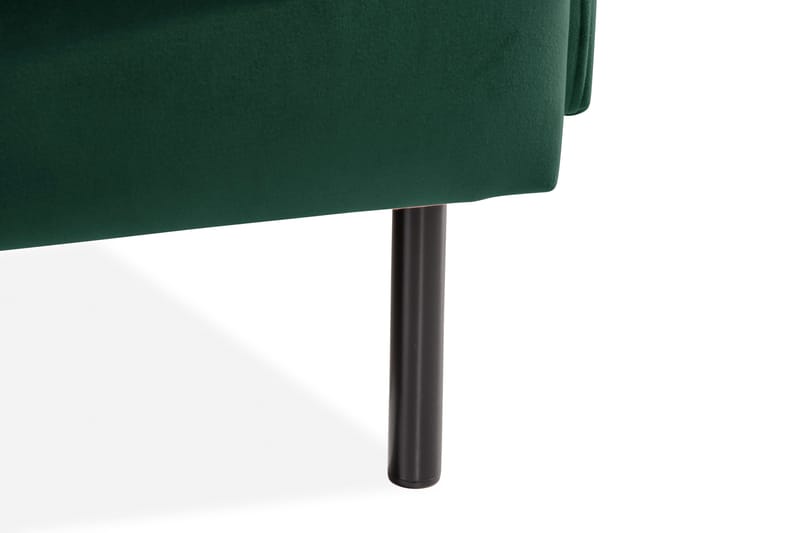 Teodin Sammetssoffa 2-sits - Grön - Möbler - Soffa - Sammetssoffa