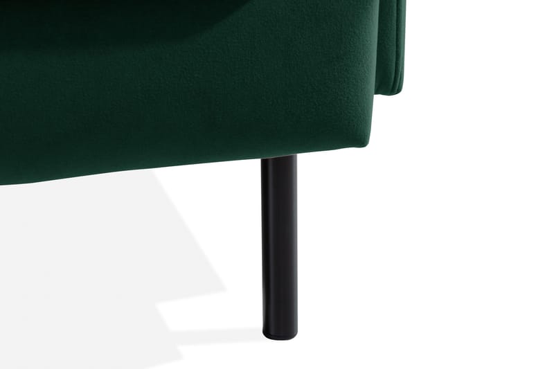 Teodin Sammetssoffa 3-sits - Grön - Möbler - Soffa - Sammetssoffa