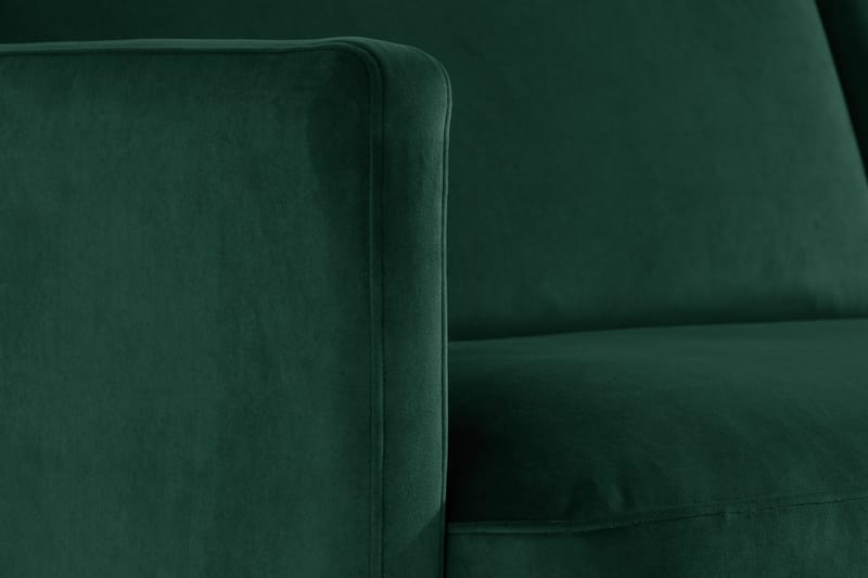 Teodin Sammetssoffa 3-sits - Grön - Möbler - Soffa - Sammetssoffa