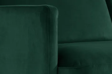 Teodin Sammetssoffa 3-sits - Grön - Möbler - Soffa - Sammetssoffa