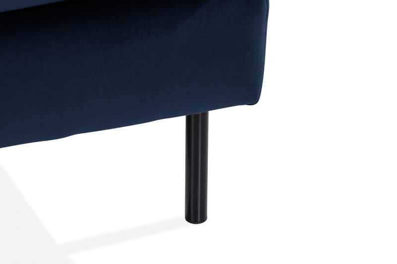 Teodin U-soffa med Divan Sammet Vänster - Blå - Möbler - Soffa - Sammetssoffa
