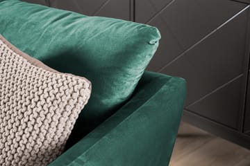 Trend 2-sits Sammetssoffa - Grön - Möbler - Soffa - Sammetssoffa