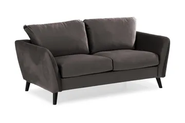 Trend 2-sits Sammetssoffa - Mörkgrå - Möbler - Soffa - Sammetssoffa