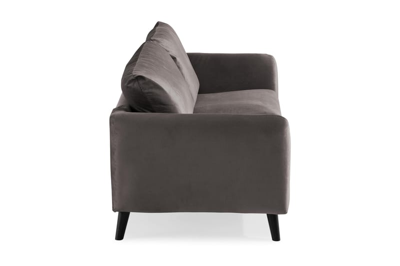 Trend 2-sits Sammetssoffa - Mörkgrå - Möbler - Soffa - Sammetssoffa