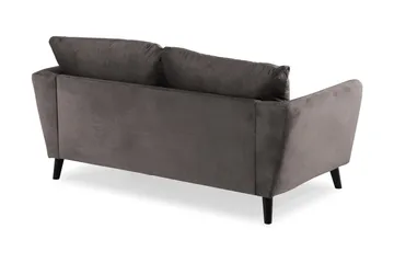 Trend 2-sits Sammetssoffa - Mörkgrå - Möbler - Soffa - Sammetssoffa