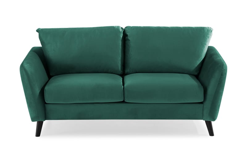 Trend Sammetssoffa 2-sits - Grön - Sammetssoffa - 2 sits soffa