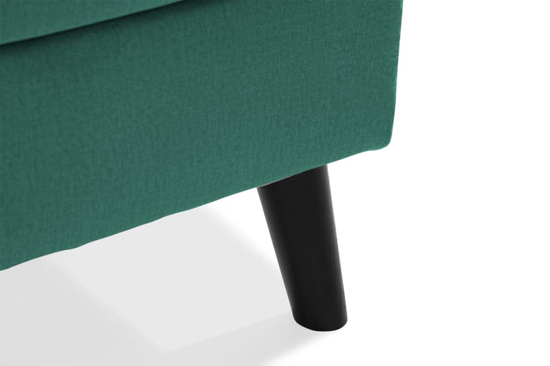Trend U-soffa med Divan Höger - Grön - U-soffa - Sammetssoffa