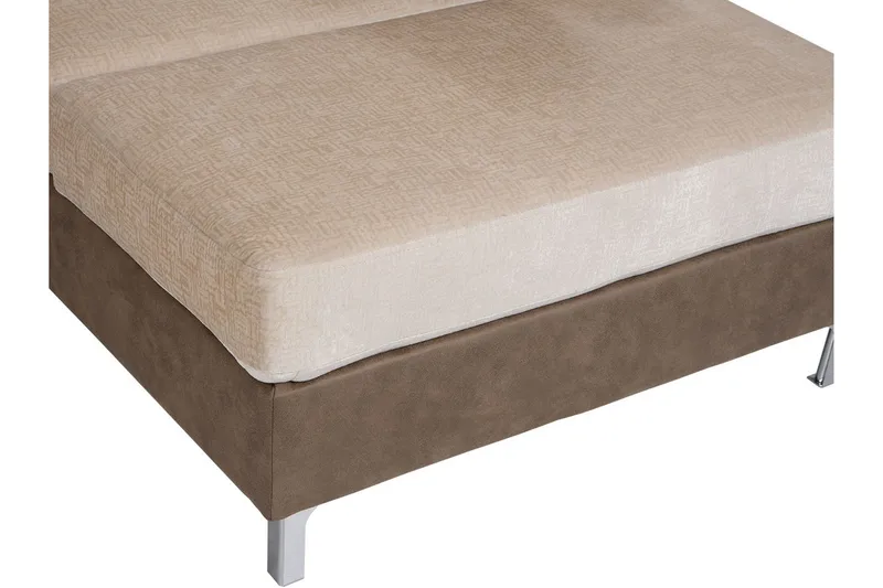 Truro Vänster L-formad Hörnsoffa med Divan i Tyg - Grå - Möbler - Soffa - Sammetssoffa