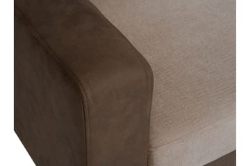 Truro Vänster L-formad Hörnsoffa med Divan i Tyg - Grå - Möbler - Soffa - Sammetssoffa