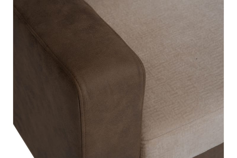 Truro Vänster L-formad Hörnsoffa med Divan i Tyg - Sandbeige - Möbler - Soffa - Sammetssoffa