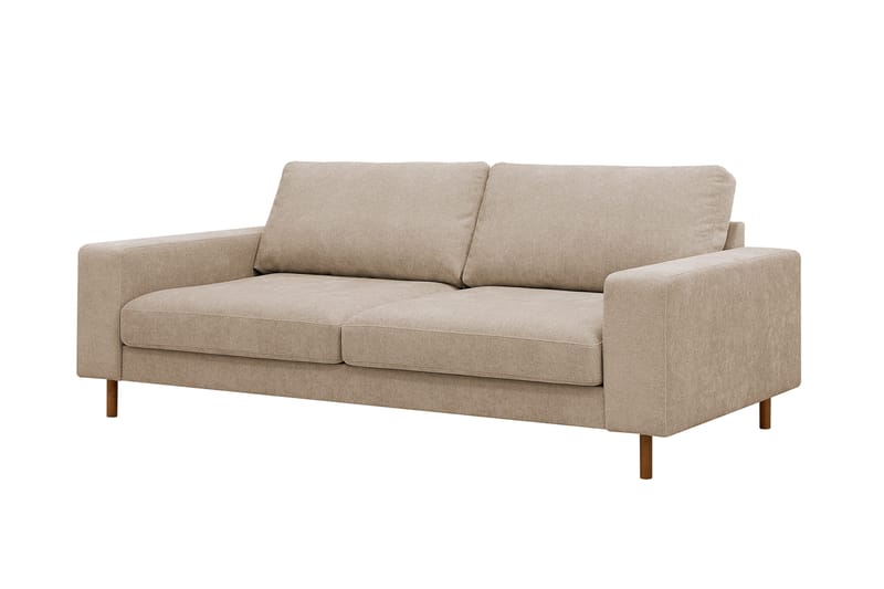 Scandi Djup 3-sits Soffa i Tyg - Möbler - Soffa - 3 sits soffa