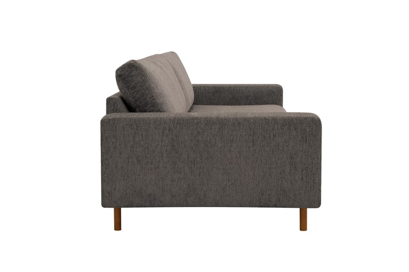 Scandi Djup 4-sits Soffa i Chenille - Grå - Möbler - Soffa - Sammetssoffa