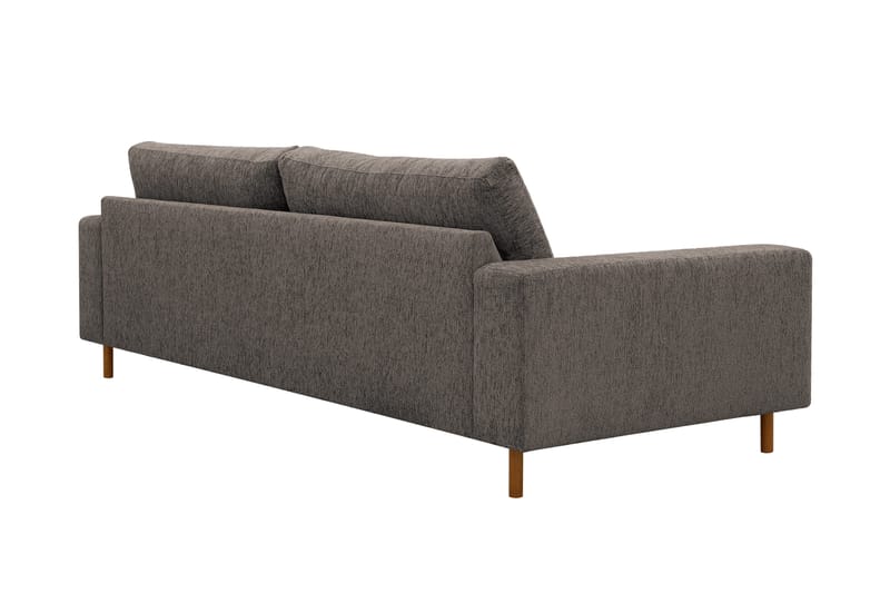Scandi Djup 4-sits Soffa i Chenille - Grå - Möbler - Soffa - Sammetssoffa