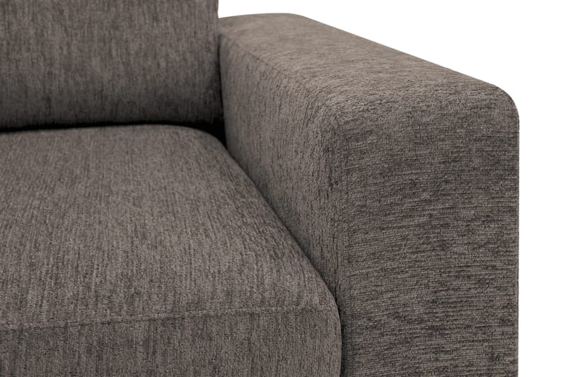 Scandi Djup 4-sits Soffa i Chenille - Grå - Möbler - Soffa - Sammetssoffa
