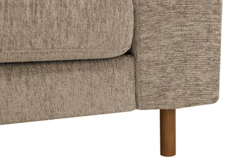 Scandi Djup 4-sits Soffa i Chenille - Mörkbeige - Möbler - Soffa - 4 sits soffa