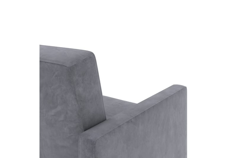 Schäslong Lilly Antracit, Sammet - Antracit, Sammet - Möbler - Soffa - Divansoffor & schäslongsoffa