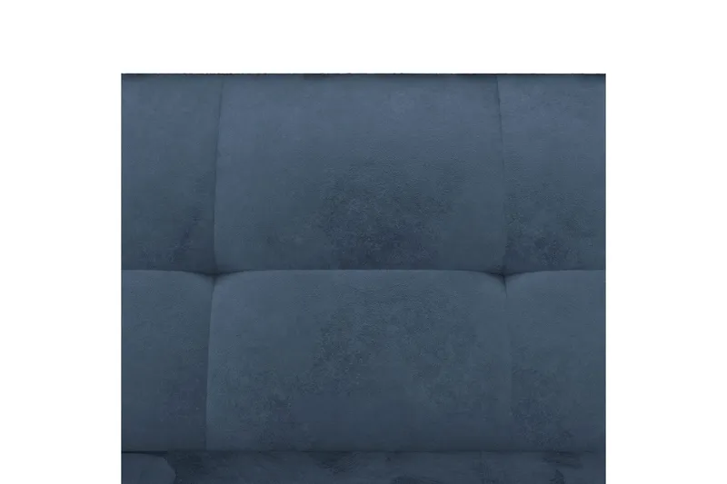 Schäslong Lilly Blå, Sammet - Blå, Sammet - Möbler - Soffa - Divansoffor & schäslongsoffa