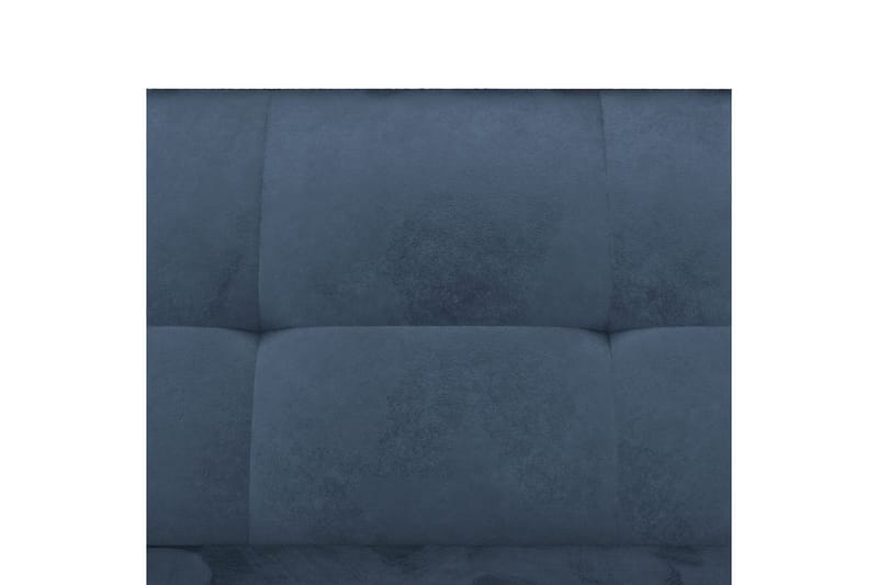 Schäslong Lilly Blå, Sammet - Blå, Sammet - Möbler - Soffa - Divansoffor & schäslongsoffa