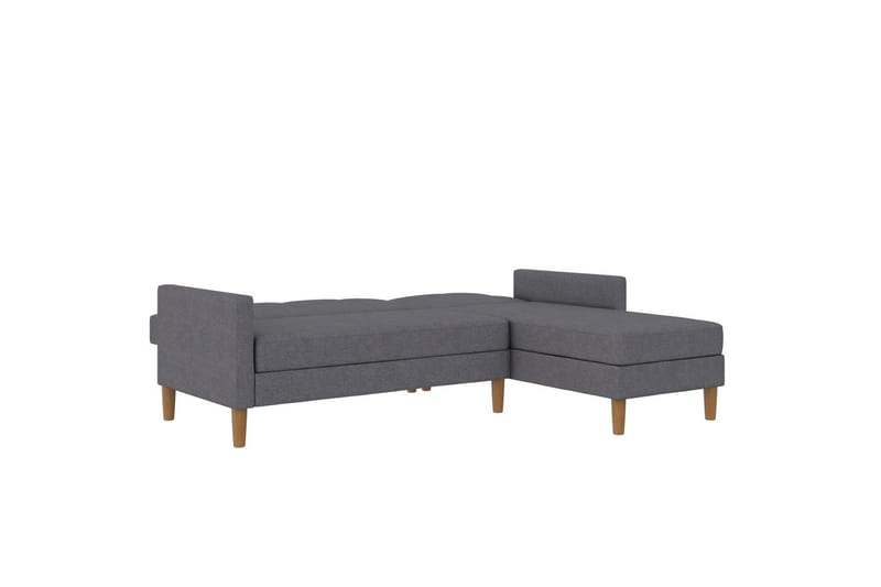 Schäslong Lilly Ljusgrå, Linne - Ljusgrå, Linne - Möbler - Soffa - Divansoffor & schäslongsoffa