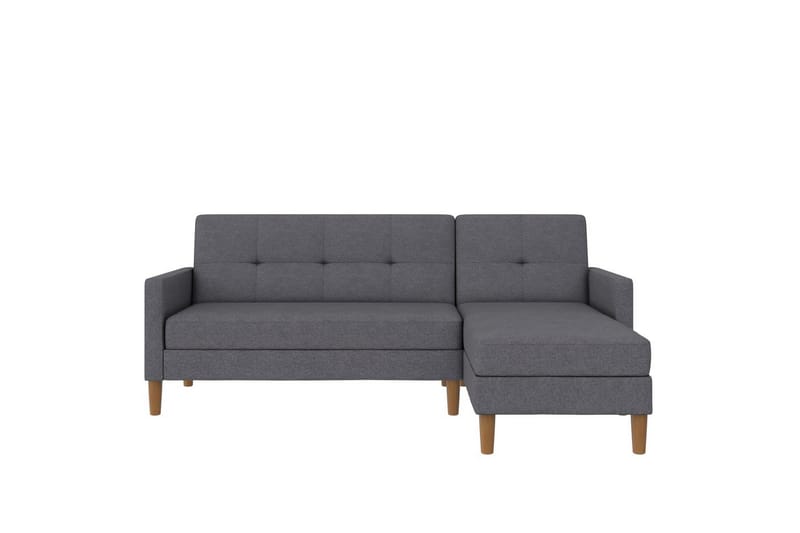 Schäslong Lilly Ljusgrå, Linne - Ljusgrå, Linne - Möbler - Soffa - Divansoffor & schäslongsoffa