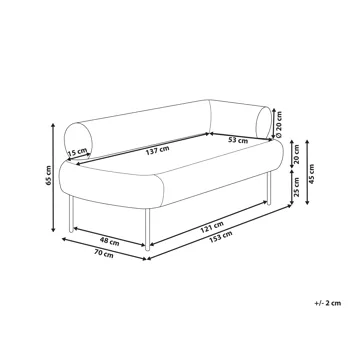 Schäslong Mirmande Högervänd - Off-White - Möbler - Soffa - Dagbäddar