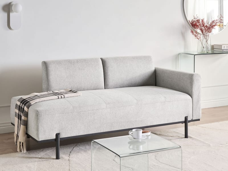Schäslong Savasse - Ljusgrå - Möbler - Soffa - Dagbäddar