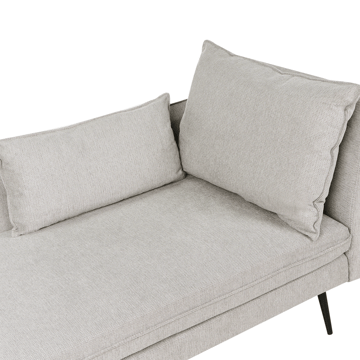 Schäslong Yerres - Grå - Möbler - Soffa - Dagbäddar