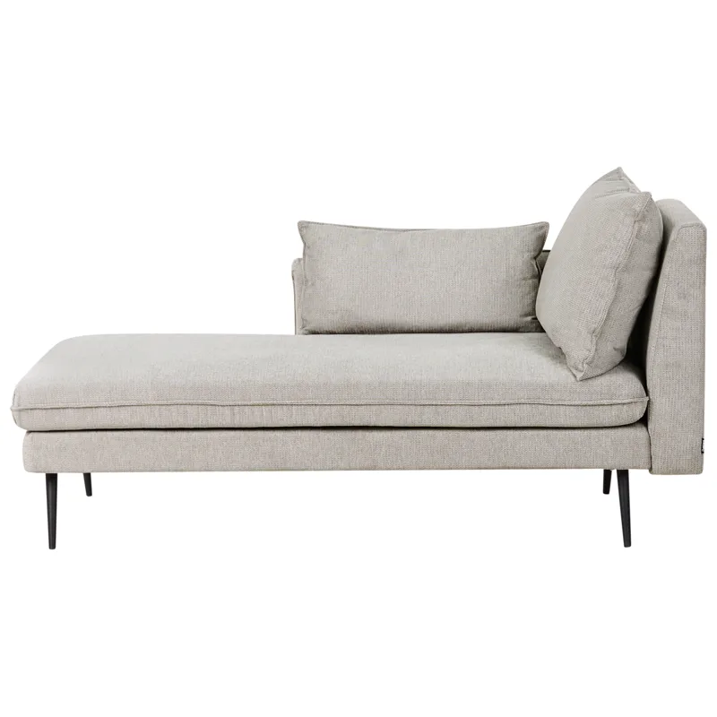 Schäslong Yerres - Grå - Möbler - Soffa - Dagbäddar