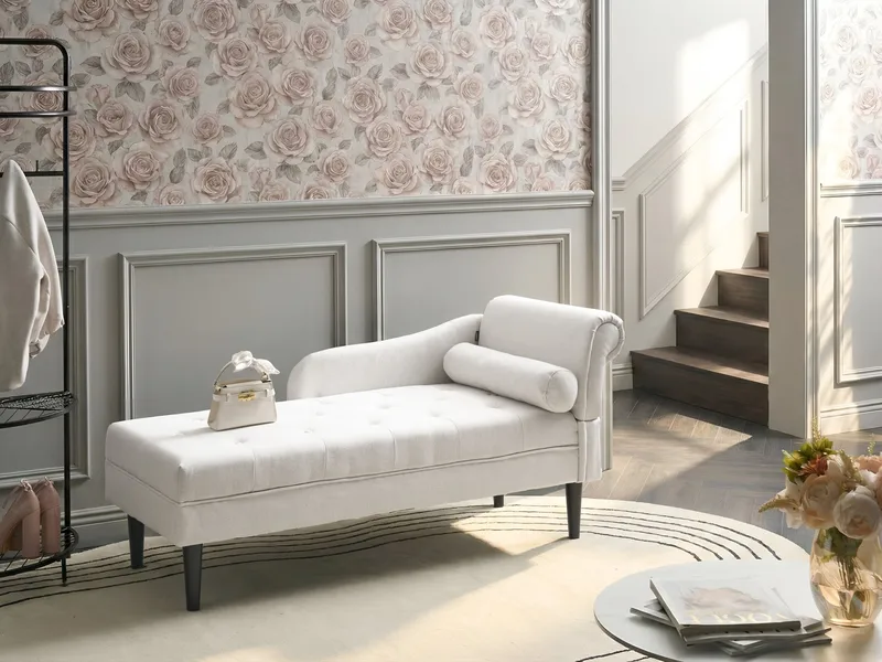 Schäslong Yvoire Högervänd - Off-White - Möbler - Soffa - Dagbäddar