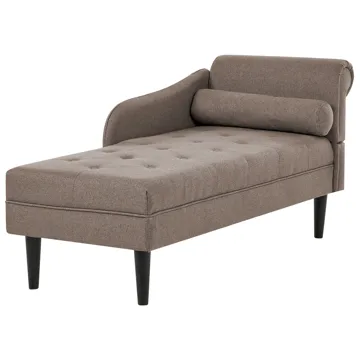Schäslong Yvoire Högervänd - Taupe - Möbler - Soffa - Dagbäddar