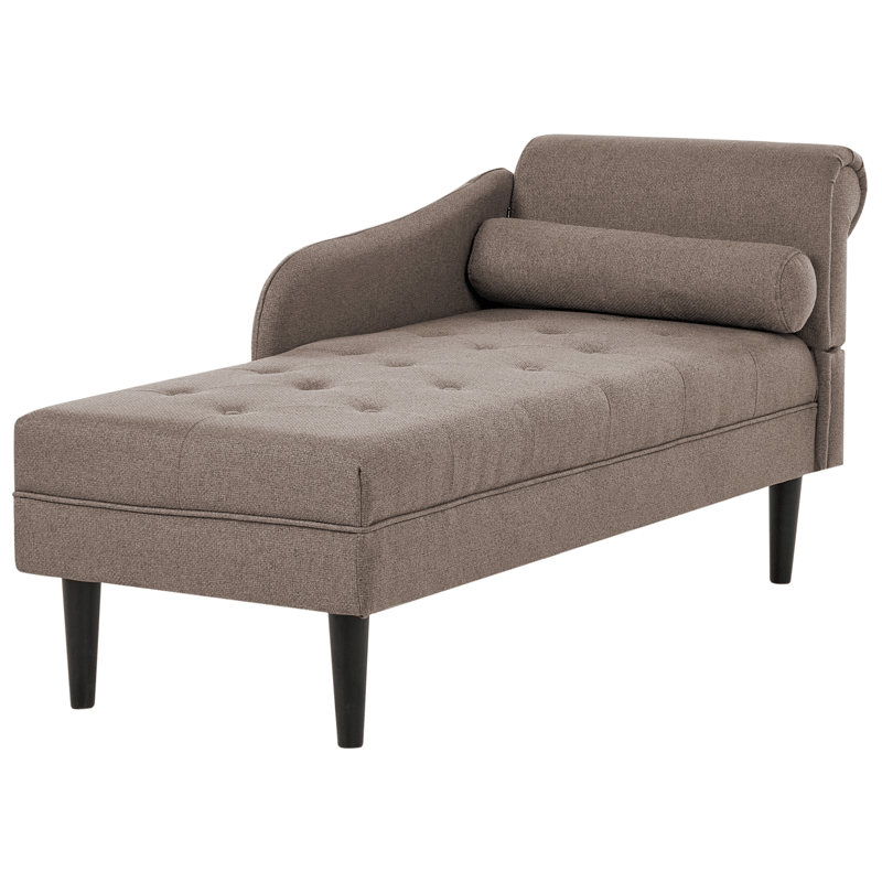 Schäslong Yvoire Högervänd - Taupe - Möbler - Soffa - Dagbäddar