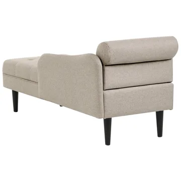 Schäslong Yvoire Vänstervänd - Beige - Möbler - Soffa - Dagbäddar