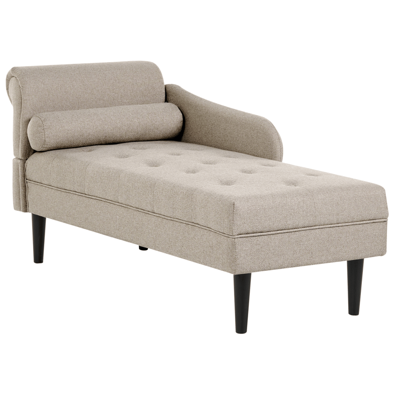 Schäslong Yvoire Vänstervänd - Beige - Möbler - Soffa - Dagbäddar