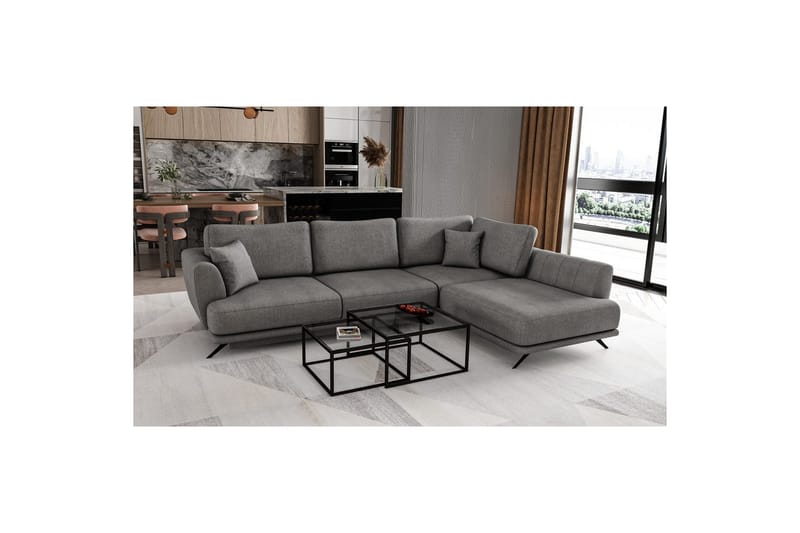 Sektion Eltap Larde 286x191x90 cm - Gojo 5, Höger - Möbler - Soffa - Bäddsoffa