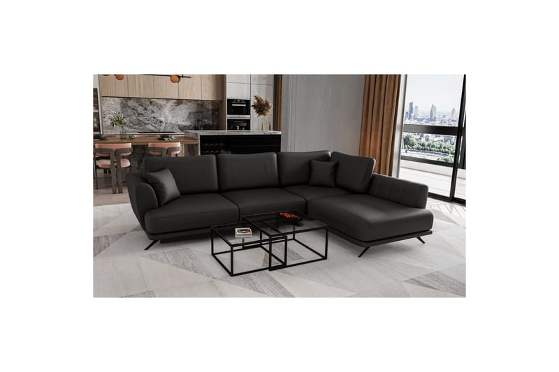 Sektion Eltap Larde 286x191x90 cm - Softis 11, Höger - Möbler - Soffa - Bäddsoffa