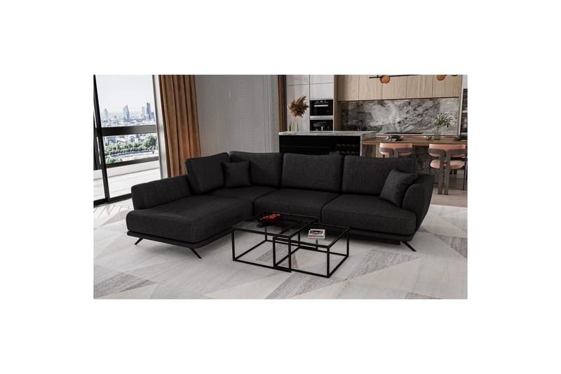 Sektion Eltap Larde 286x191x90 cm - Vero 10, Vänster - Möbler - Soffa - Bäddsoffa