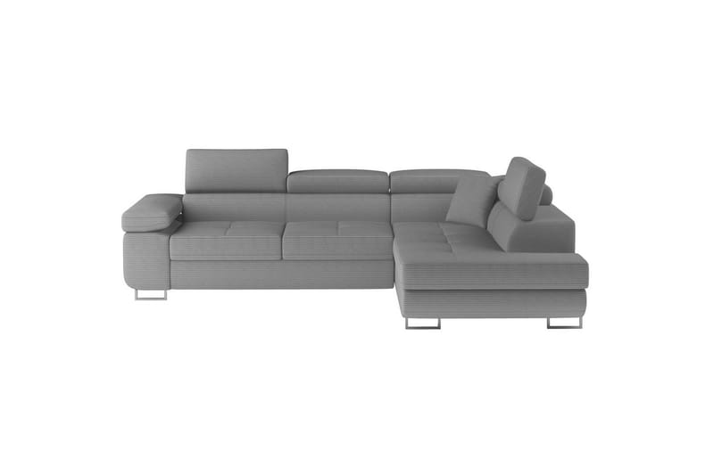 Sektionssoffa Eltap Anton 272x203x85 cm - Jarell 04, Ljusgrå, Höger - Möbler - Soffa - Bäddsoffa