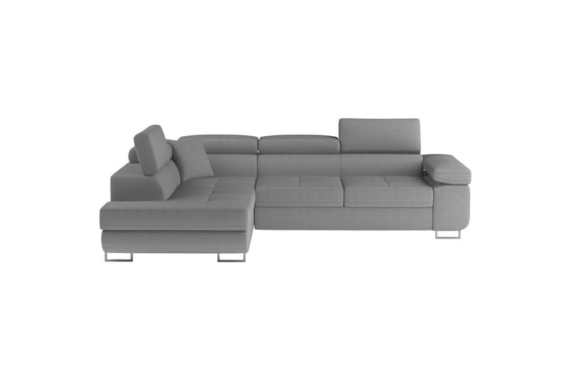 Sektionssoffa Eltap Anton 272x203x85 cm - Jarell 04, Ljusgrå, Vänster - Möbler - Soffa - Bäddsoffa