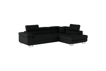 Sektionssoffa Eltap Anton 272x203x85 cm - Sawana 14, Svart, Höger - Möbler - Soffa - Bäddsoffa
