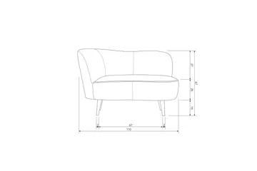 Serra Loungefåtölj - Grön - Möbler - Soffa - 2 sits soffa