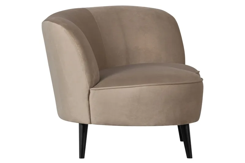 Serra Loungefåtölj - Khaki - Möbler - Soffa - Sammetssoffa