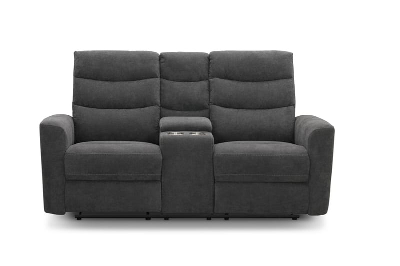 Shano Reclinersoffa 2-sits Elektrisk - Grå - Möbler - Soffa - Biosoffa & reclinersoffa - 2 sits biosoffa & reclinersoffa