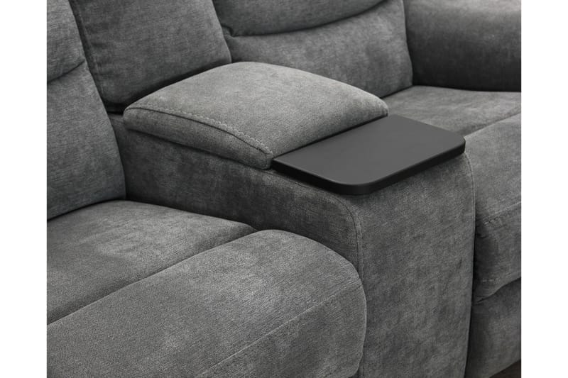 Shano Reclinersoffa 2-sits Elektrisk - Grå - Möbler - Soffa - Biosoffa & reclinersoffa - 2 sits biosoffa & reclinersoffa