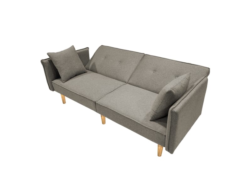 Signe bäddsoffa 3-sits - Brungrå - Ljusbrun - Möbler - Soffa - Bäddsoffa