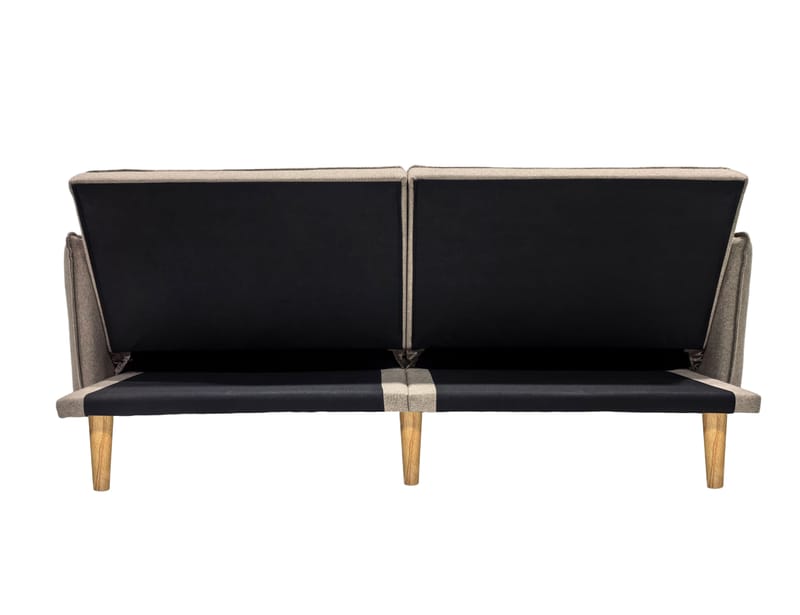 Signe bäddsoffa 3-sits - Brungrå - Ljusbrun - Möbler - Soffa - Bäddsoffa