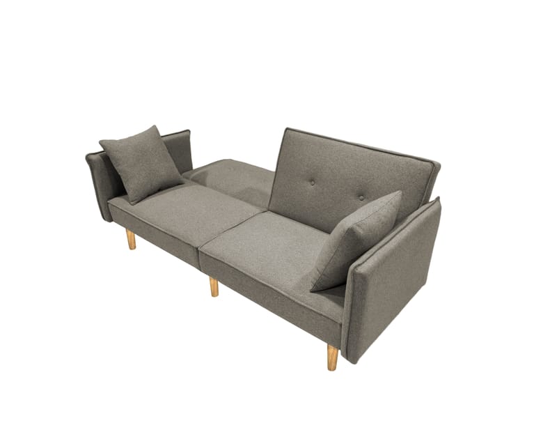 Signe bäddsoffa 3-sits - Brungrå - Ljusbrun - Möbler - Soffa - Bäddsoffa