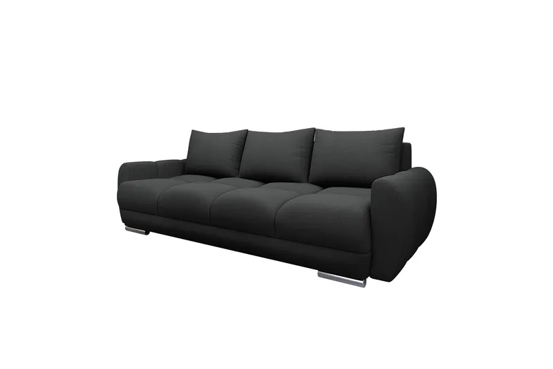 Simerly Soffa 3-sits - Svart - Möbler - Soffa - 3 sits soffa