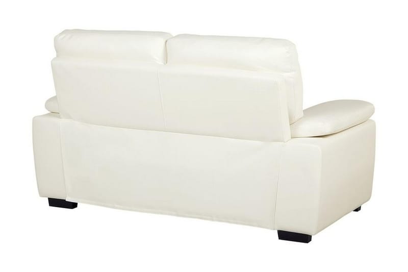 Adlyn Soffa 2-Sits Konstläder - Beige - Möbler - Soffa - Skinnsoffor