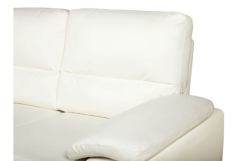 Adlyn Soffa 2-Sits Konstläder - Beige - Möbler - Soffa - Skinnsoffor