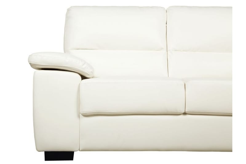 Adlyn Soffa 2-Sits Konstläder - Beige - Möbler - Soffa - Skinnsoffor